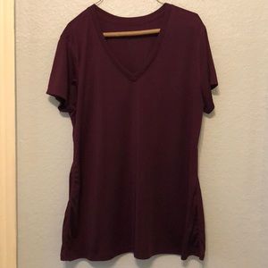 Champion Maroon Athletic Shirt - XXL